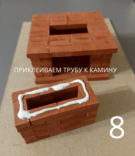 Мини-камин своими руками: инструкция по сборке в слайдах.